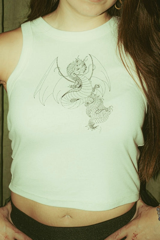 cj ~ essentials dragon tank ✦