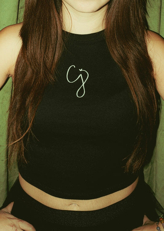 cj ~ essentials logo tank ✦